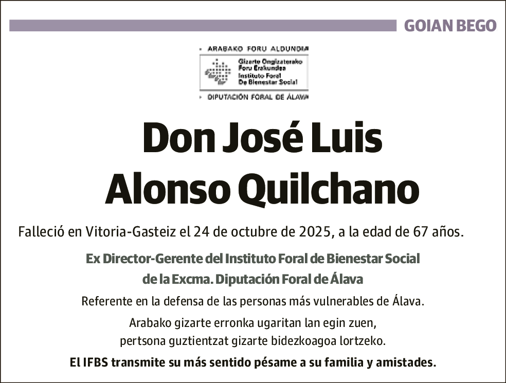 José Luis Alonso Quilchano