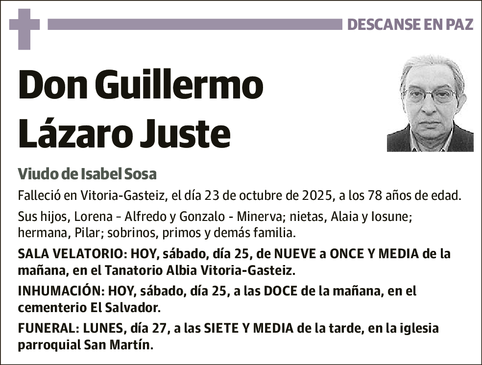 Guillermo Lázaro Juste