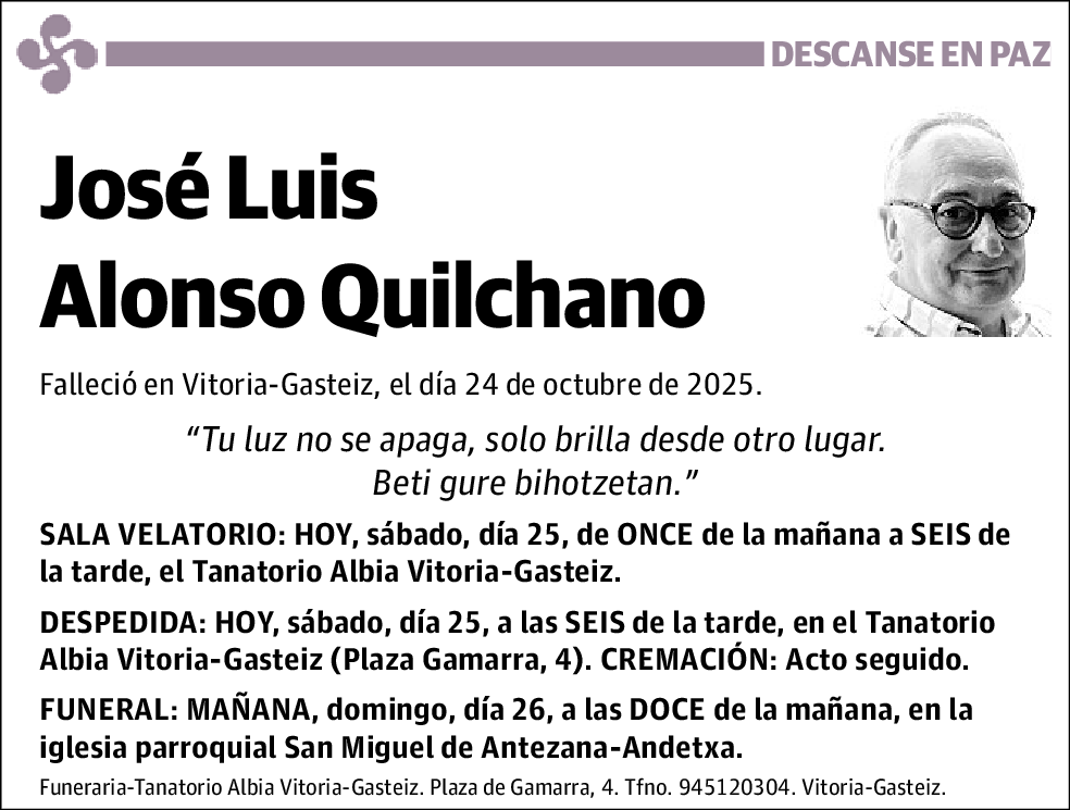 José Luis Alonso Quilchano