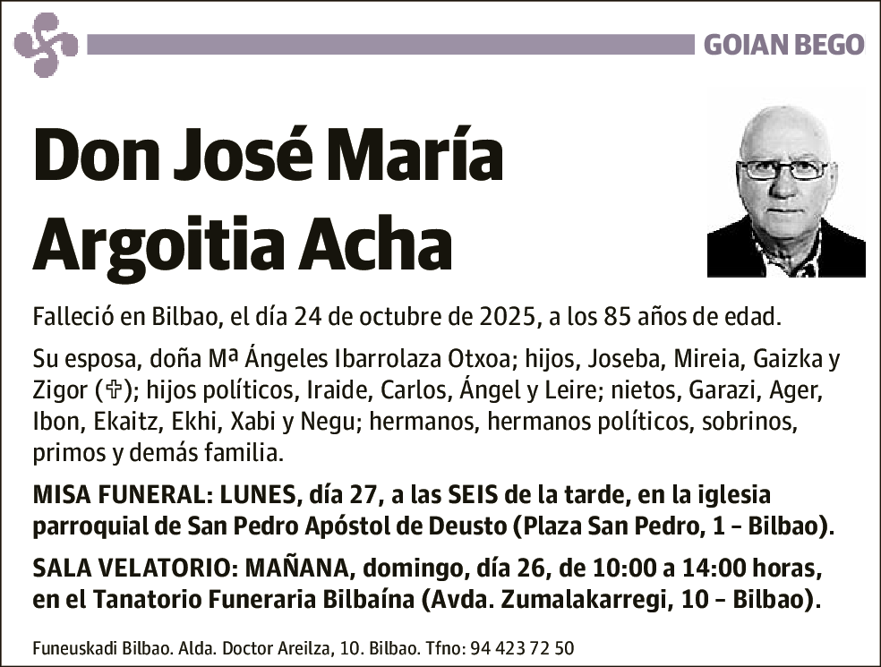 José María Argoitia Acha