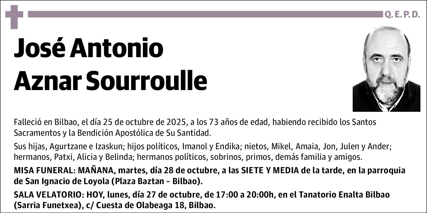 José Antonio Aznar Sourroulle