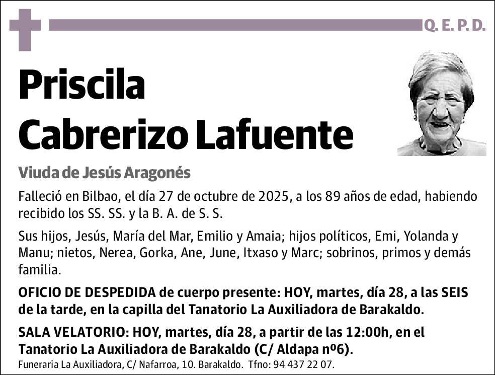 Priscila Cabrerizo Lafuente