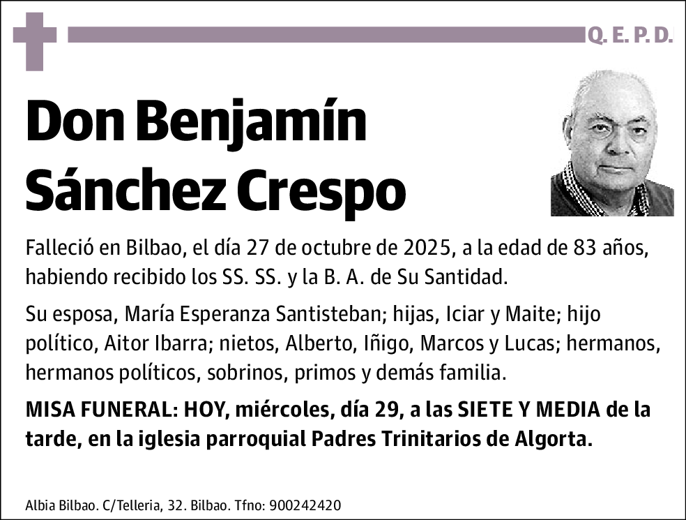 Benjamín Sánchez Crespo