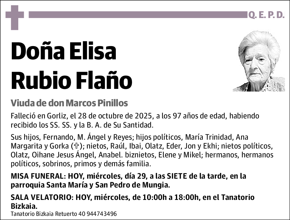 Elisa Rubio Flaño