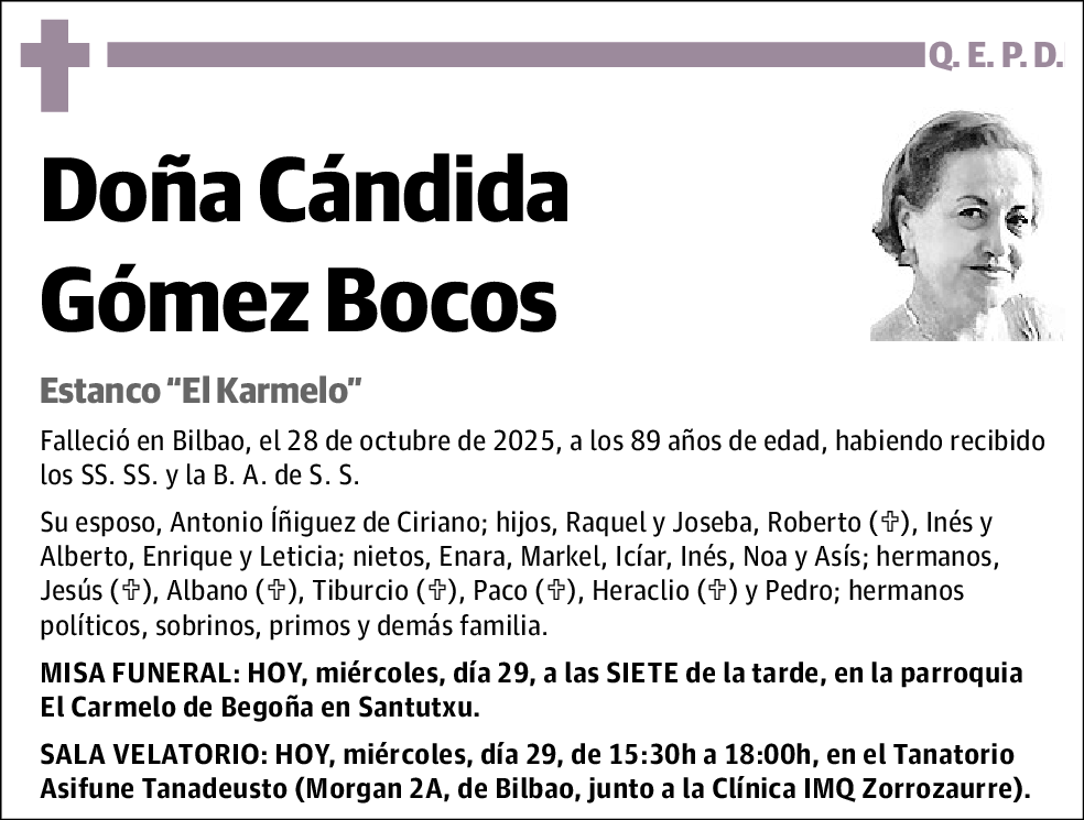 Cándida Gómez Bocos