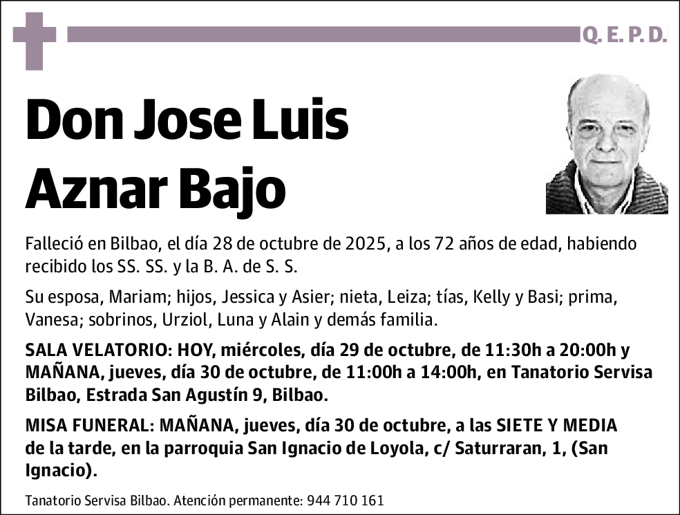 Jose Luis Aznar Bajo