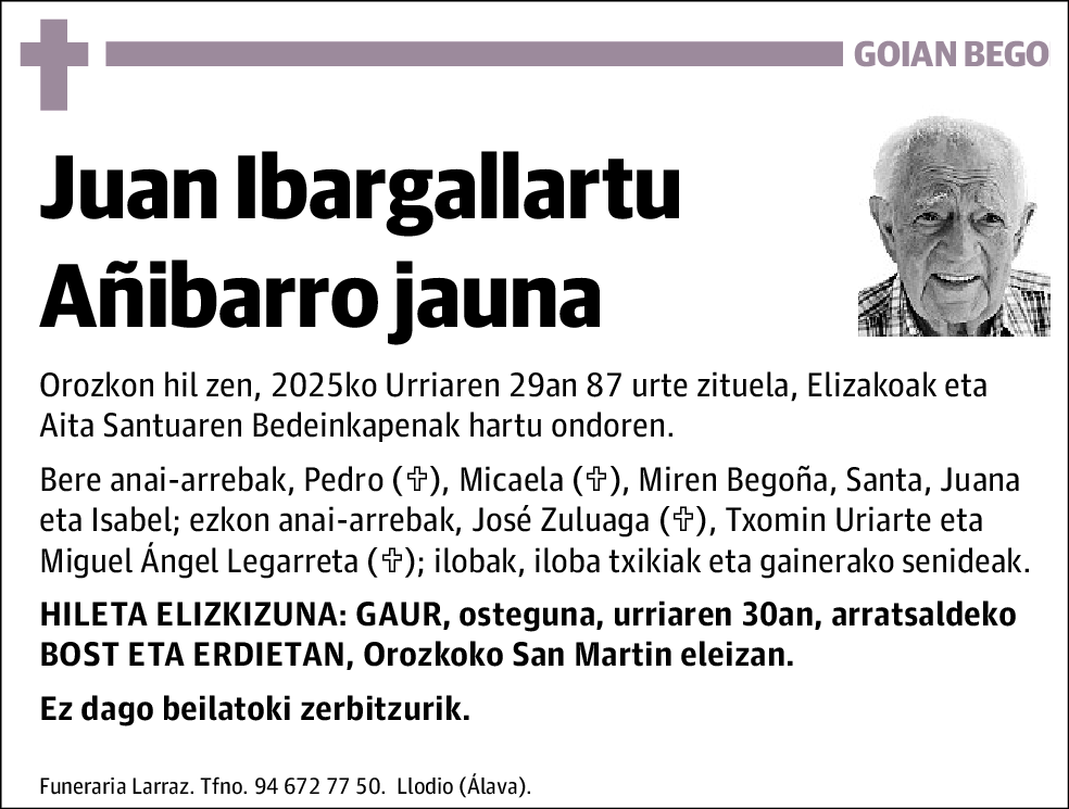 Juan Ibargallartu Añibarro