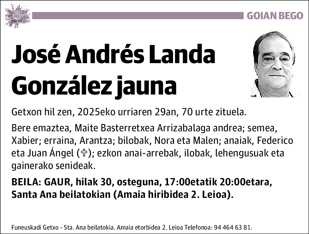 José Andrés Landa González