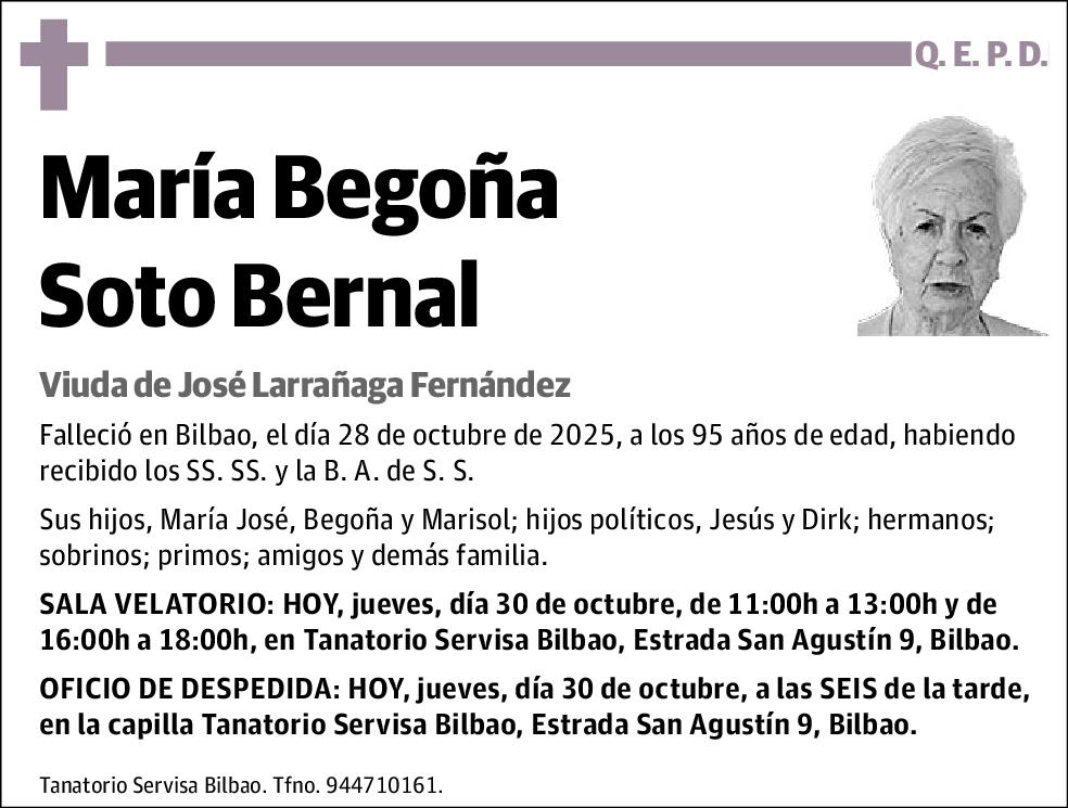 María Begoña Soto Bernal