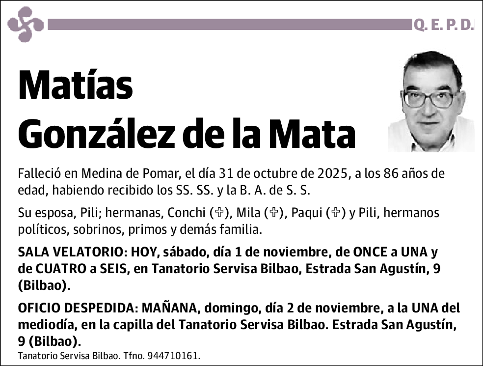 Matías González de la Mata