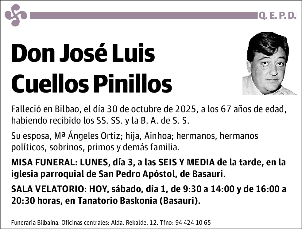 José Luis Cuellos Pinillos