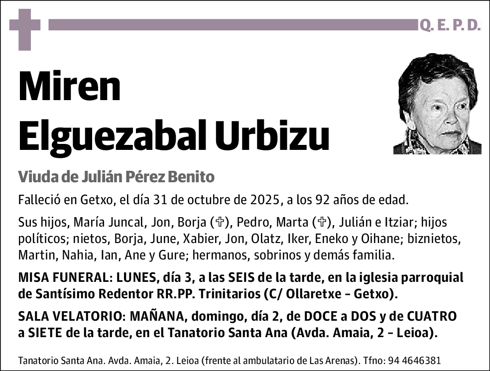 Miren Elguezabal Urbizu