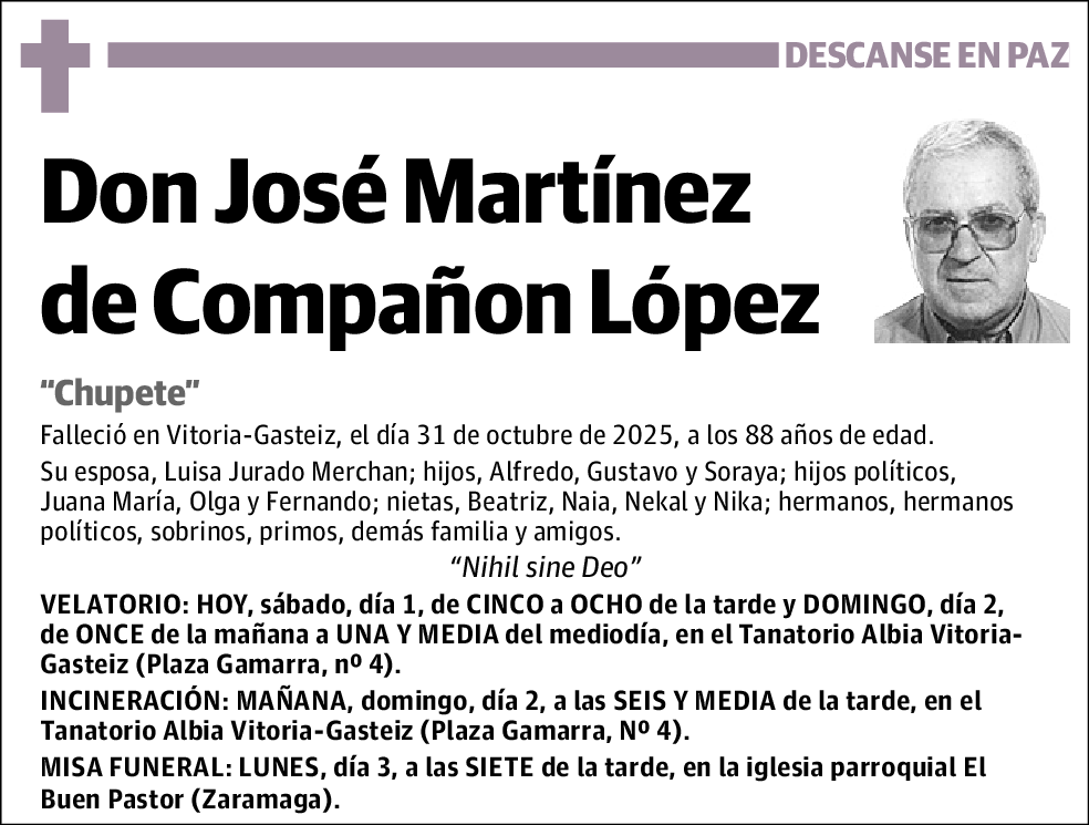 José Martínez de Compañon López