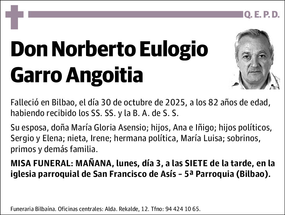 Norberto Eulogio Garro Angoitia