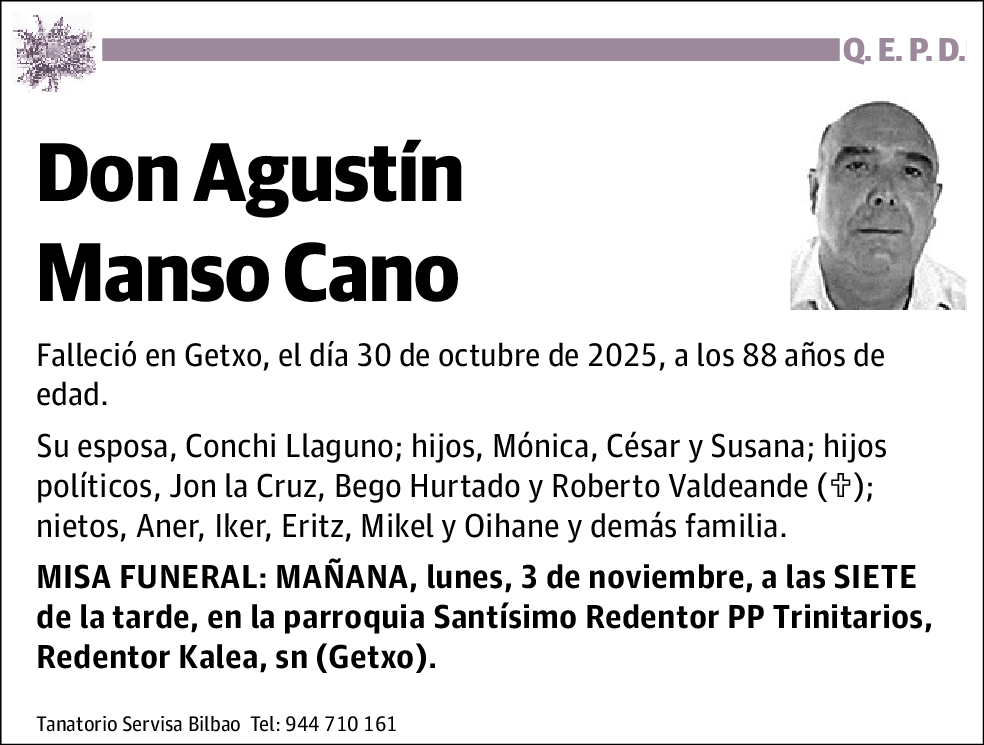 Agustín Manso Cano