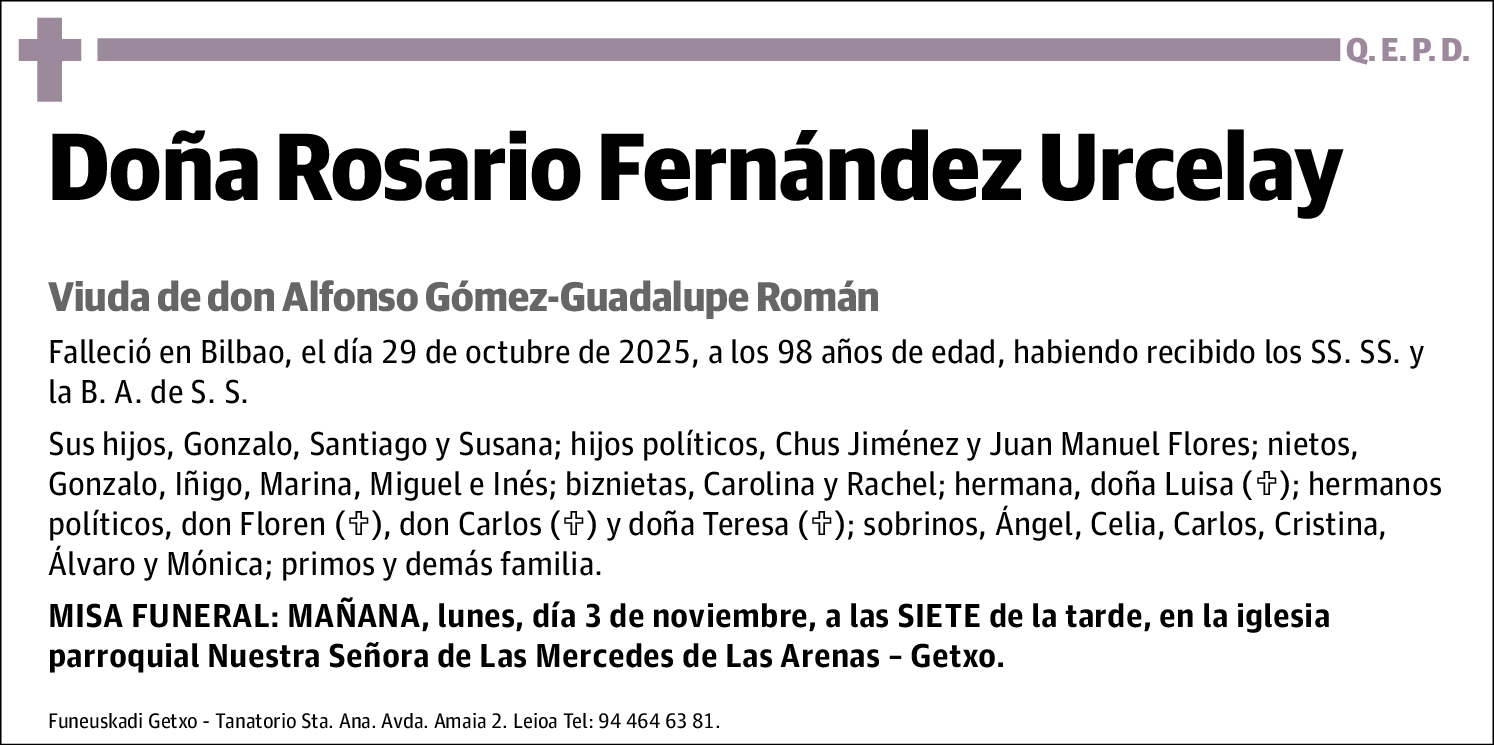 Rosario Fernández Urcelay