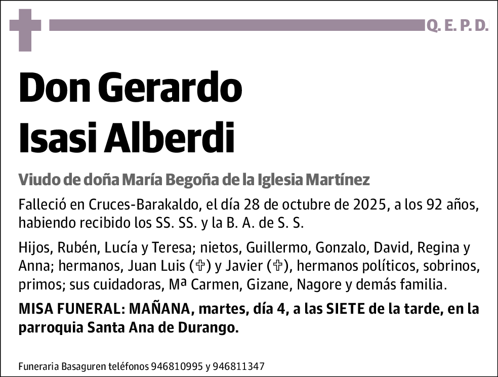 Gerardo Isasi Alberdi