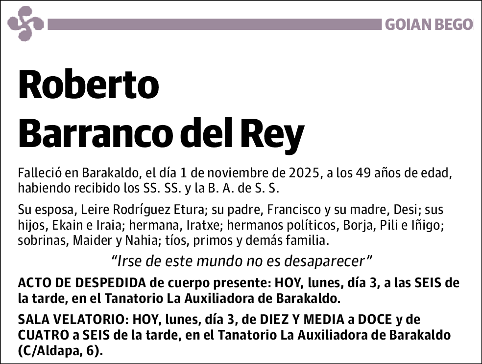Roberto Barranco del Rey