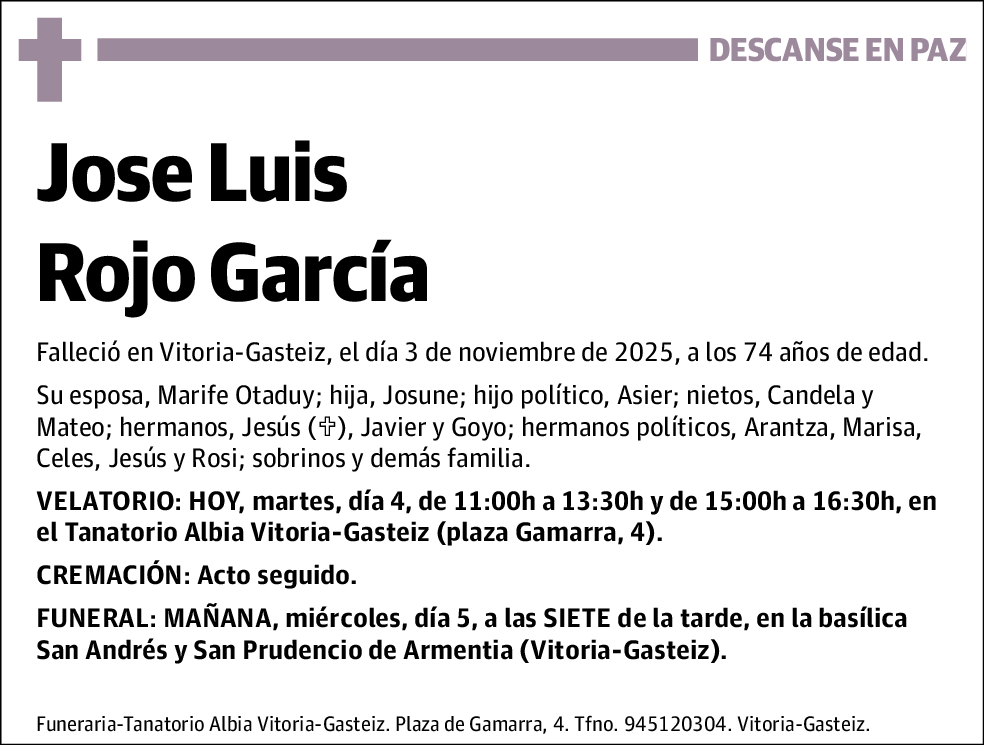 Jose Luis Rojo García