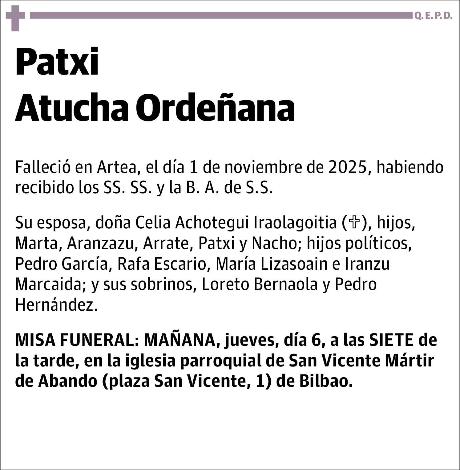 Patxi Atucha Ordeñana