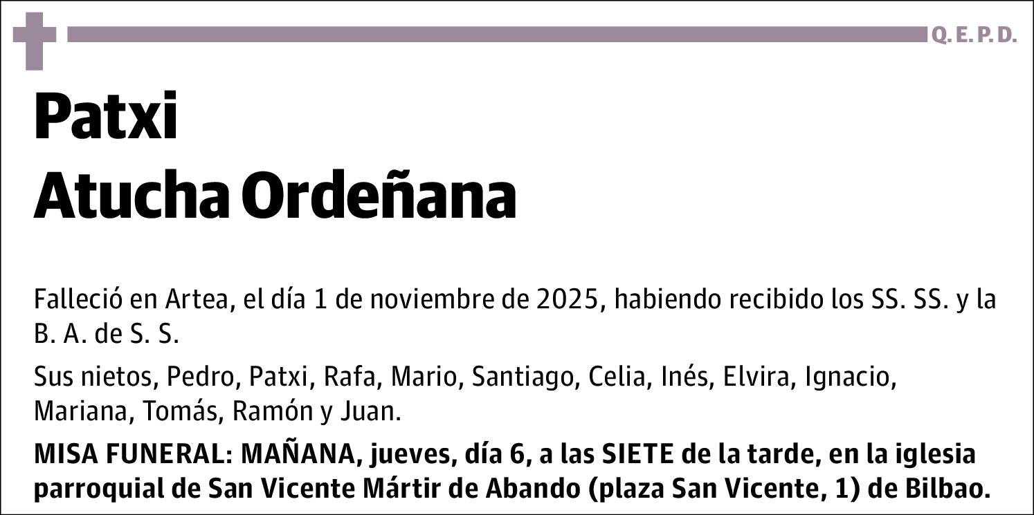 Patxi Atucha Ordeñana