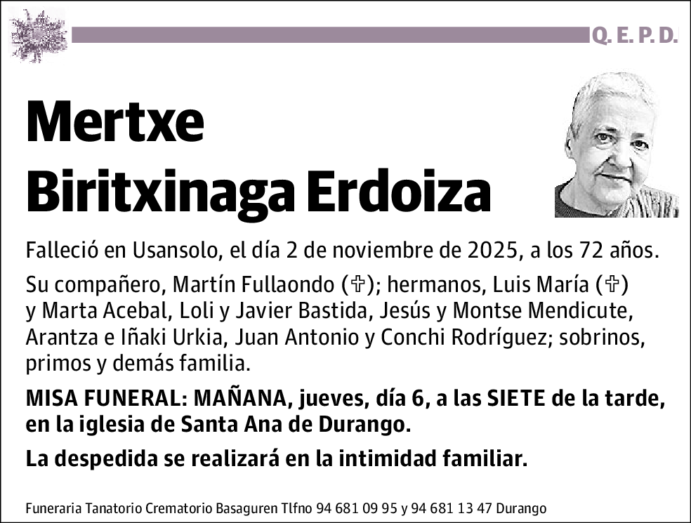 Mertxe Biritxinaga Erdoiza