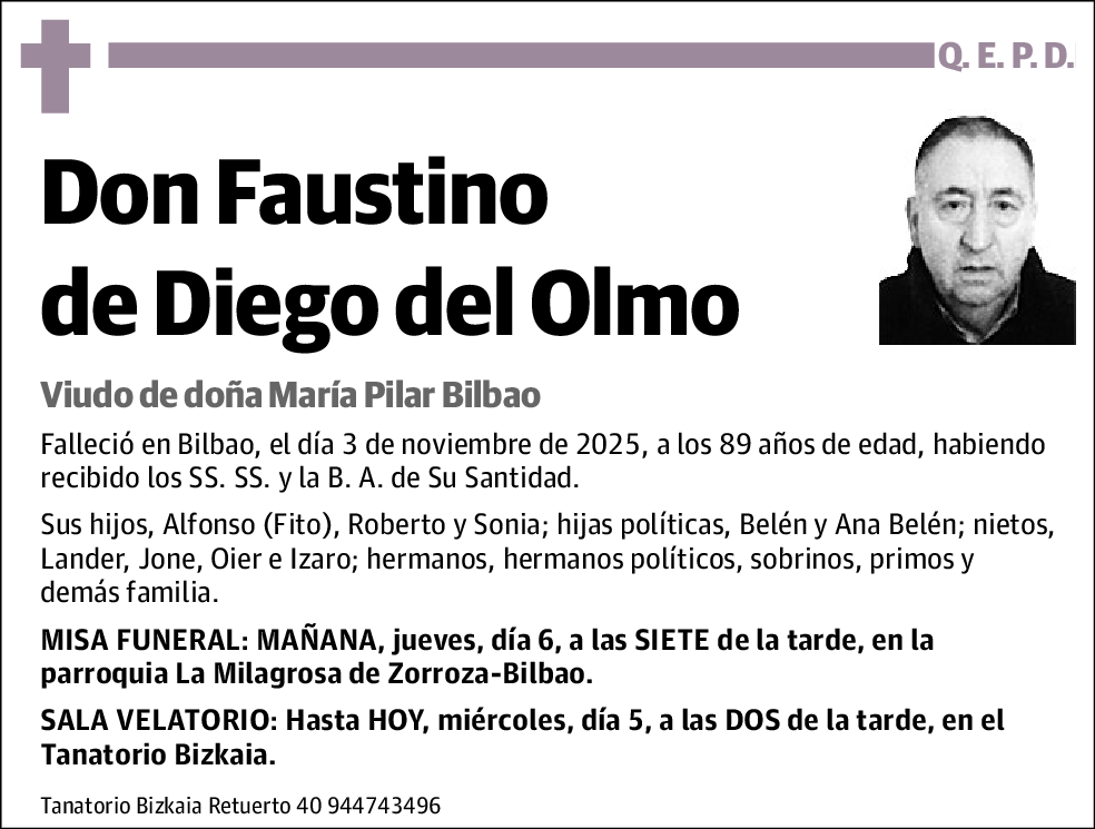Faustinod de Diego del Olmo