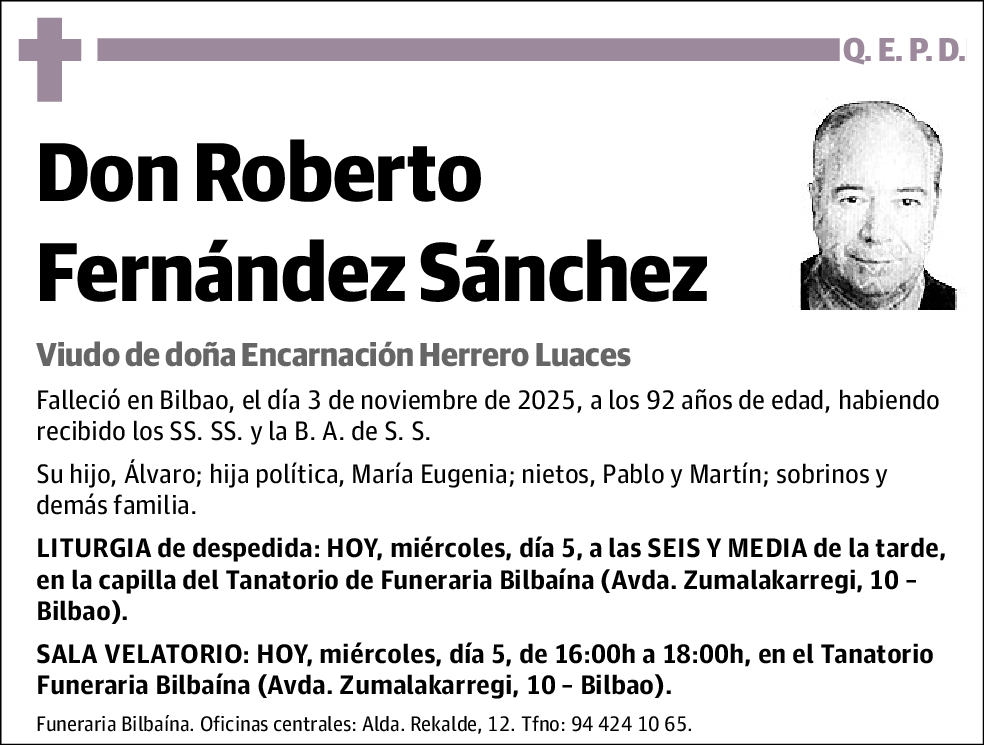 Roberto Fernández Sánchez