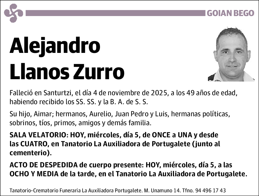 Alejandro Llanos Zurro