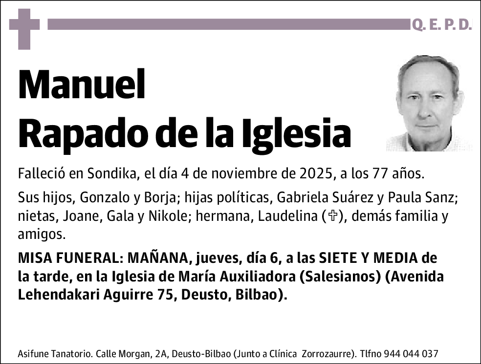 Manuel Rapado de la Iglesia