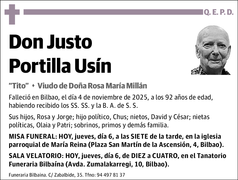 Justo Portilla Usín