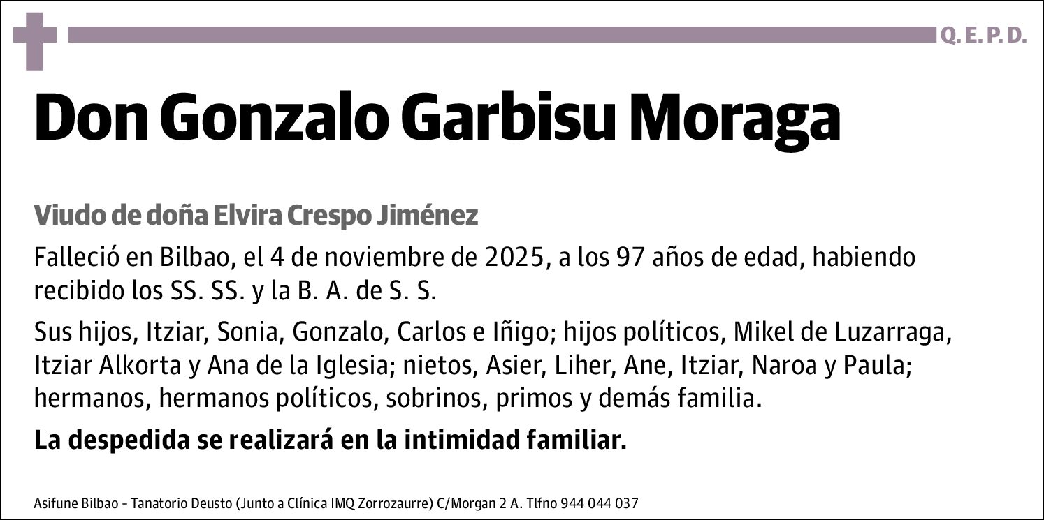 Gonzalo Garbisu Moraga