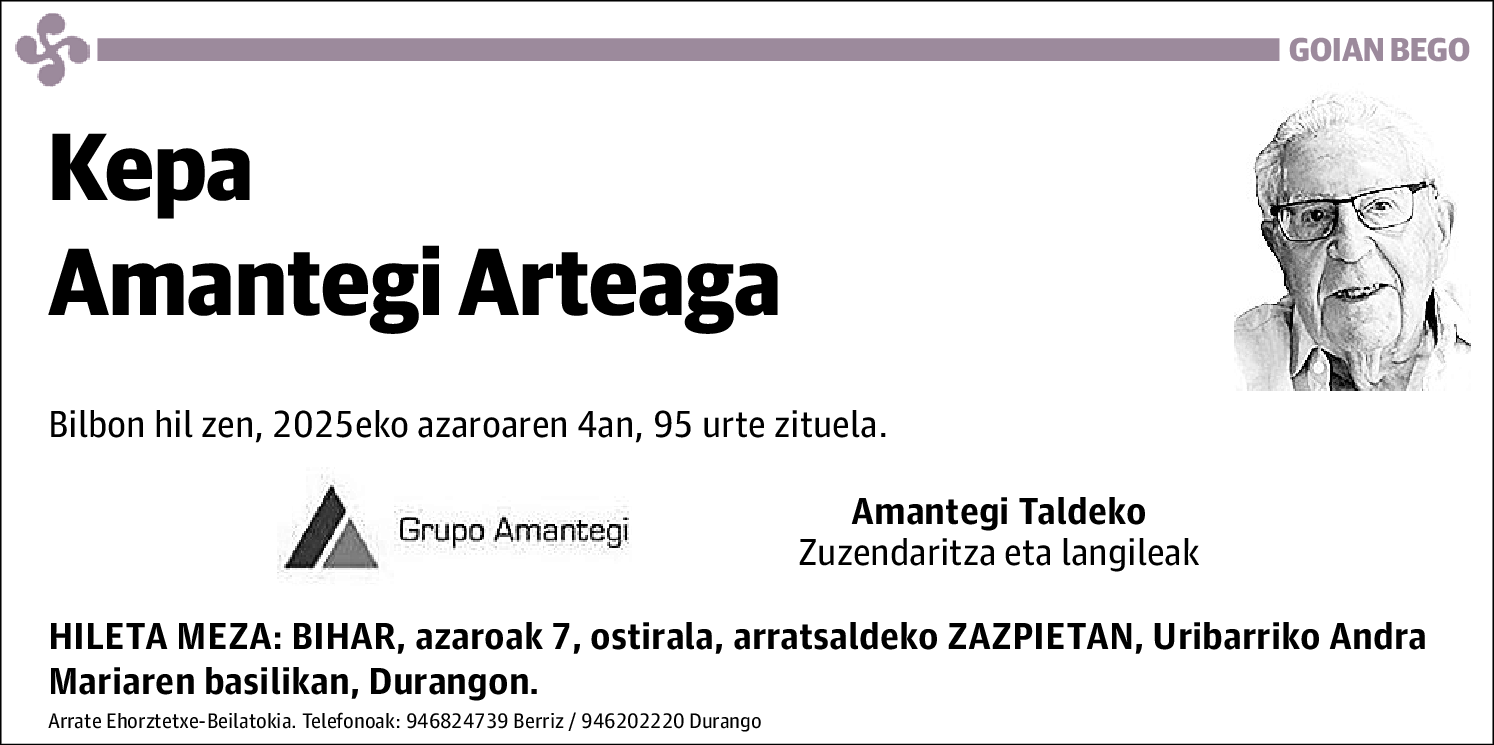 Kepa Amantegi Arteaga