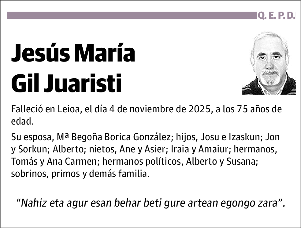 Jesús María Gil Juaristi
