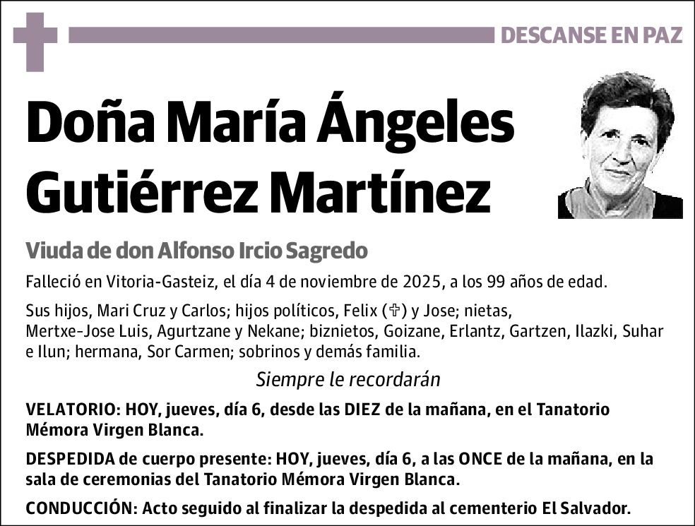 María Ángeles Gutiérrez Martínez