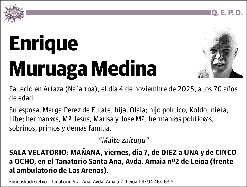Enrique Muruaga Medina