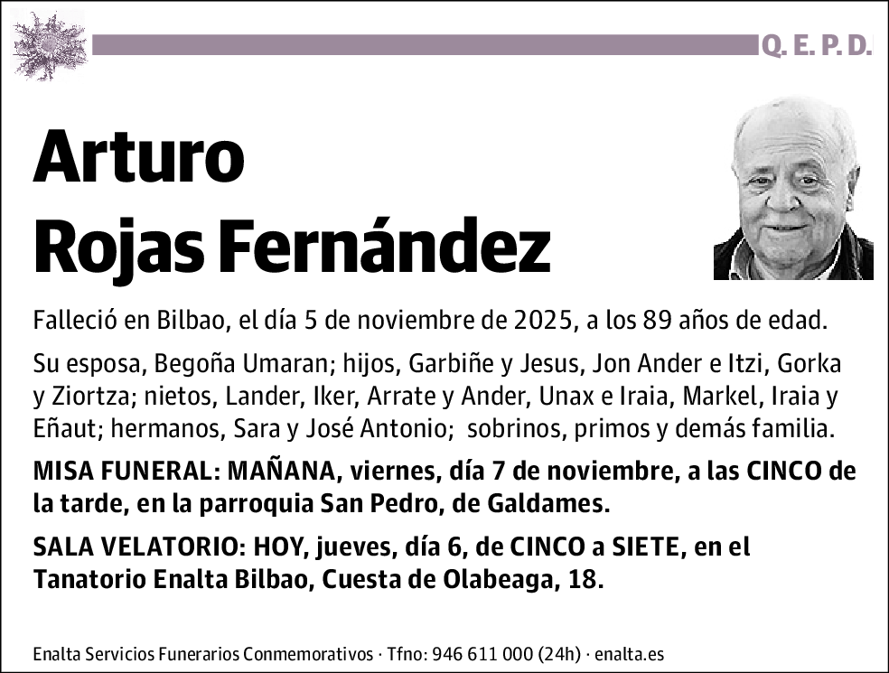 Arturo Rojas Fernández