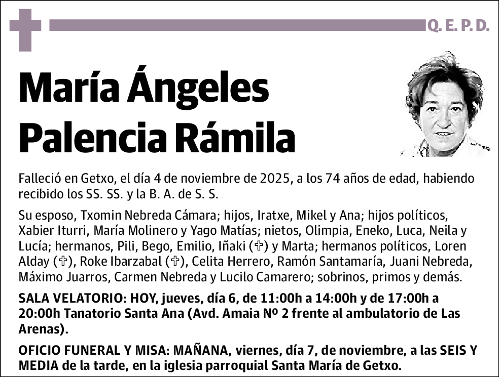 María Ángeles Palencia Rámilla