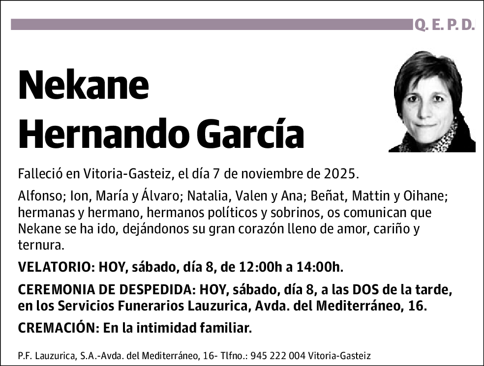 Nekane Hernando García
