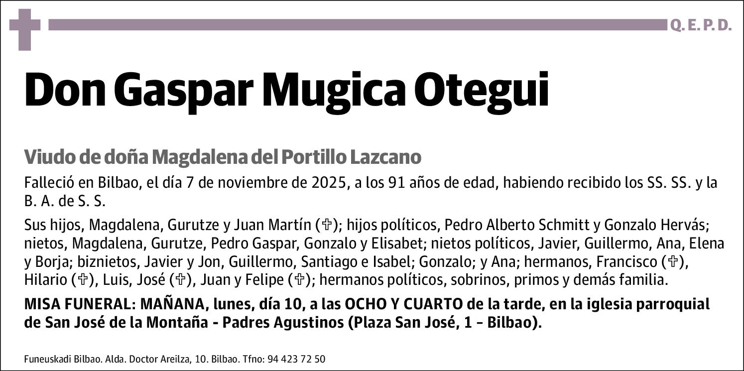 Gaspar Mugica Otegui
