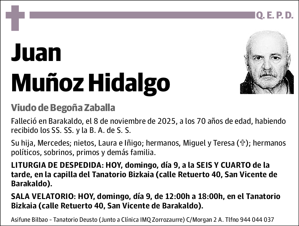 Juan Muñoz Hidalgo