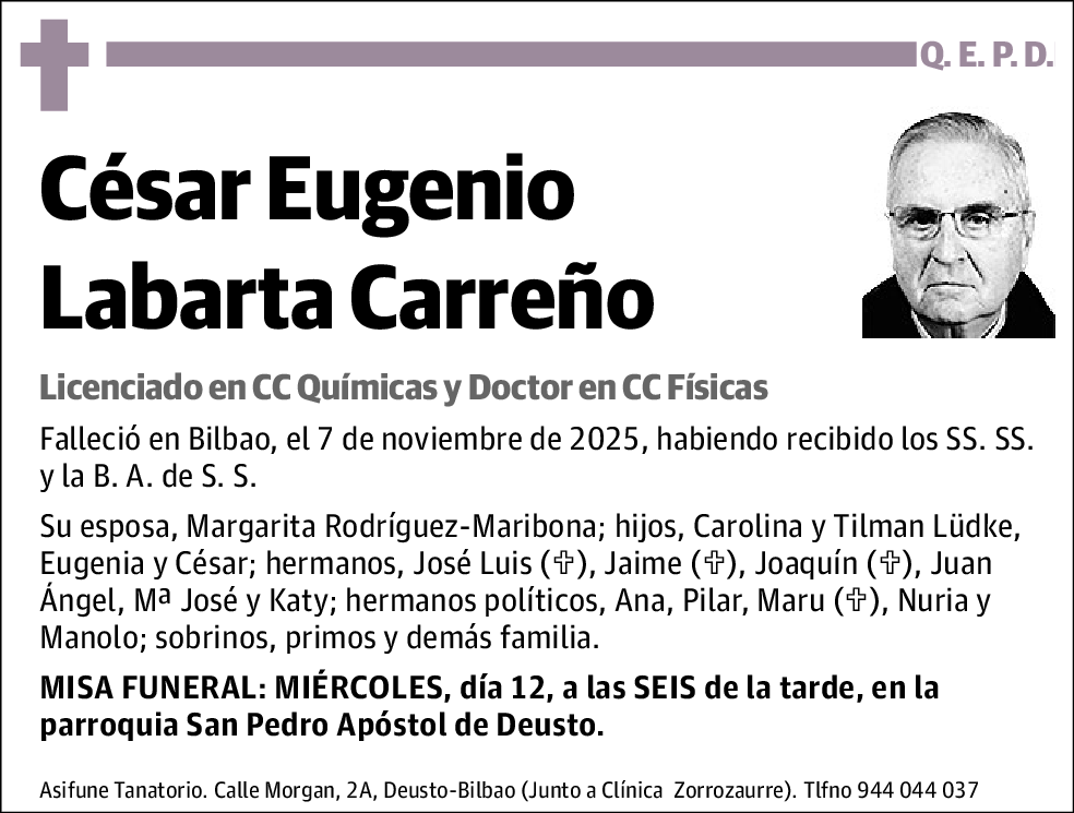 César Eugenio Labarta Carreño