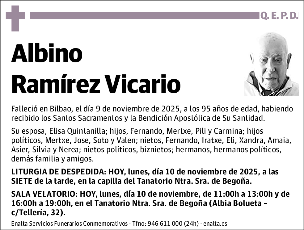 Albino Ramírez Vicario