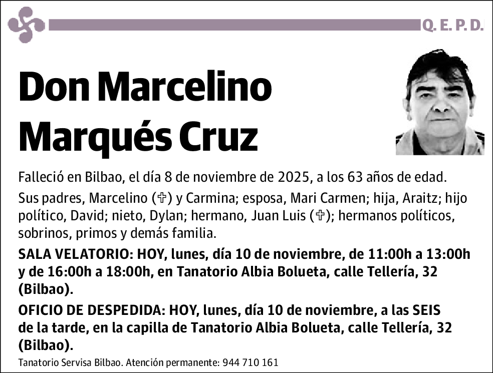 Marcelino Marqués Cruz