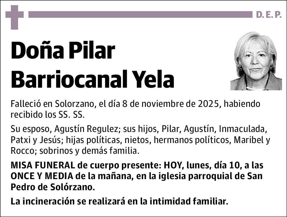 Pilar Barriocanal Yela