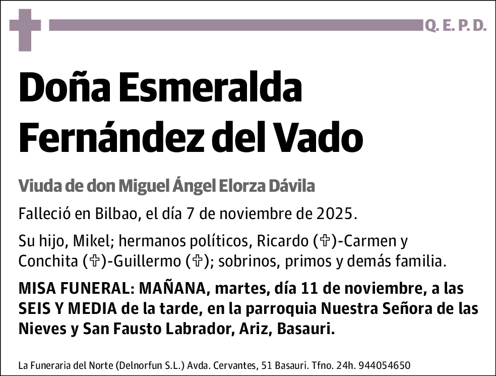 Esmeralda Fernández del Vado