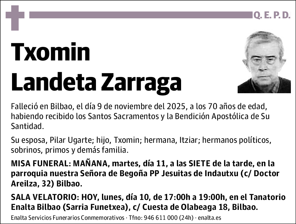 Txomin Landeta Zarraga