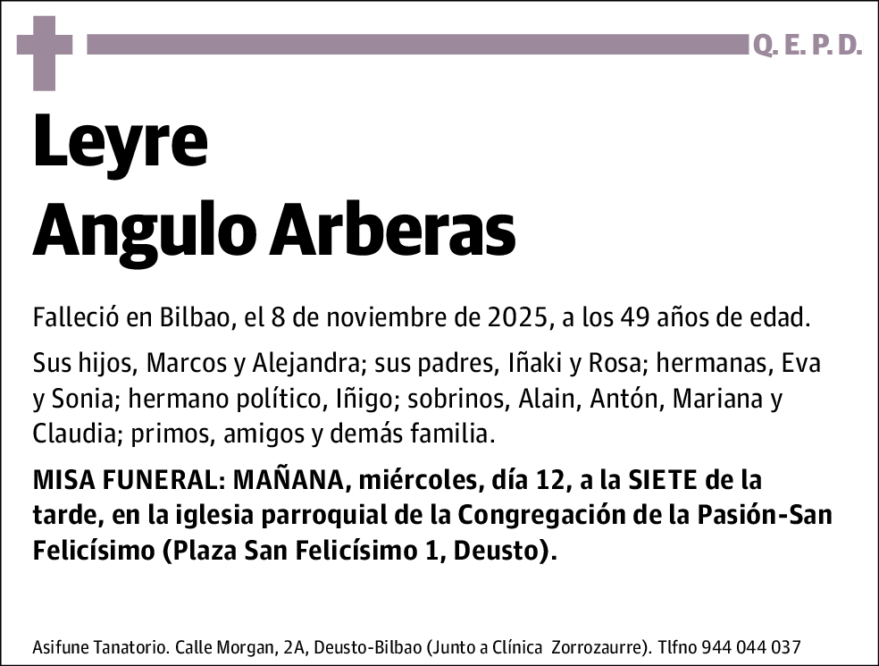 Leyre Angulo Arberas
