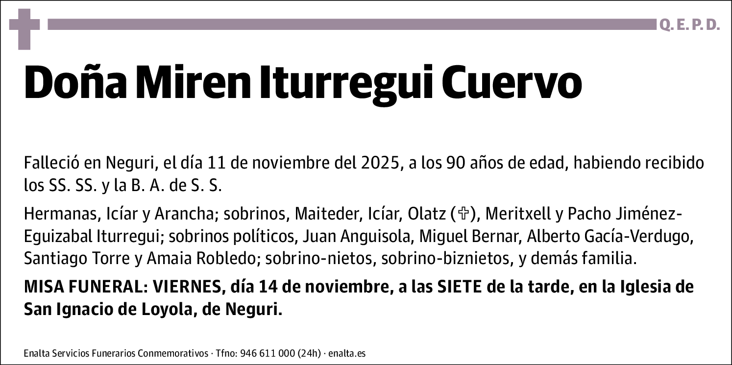 Miren Iturregui Cuervo