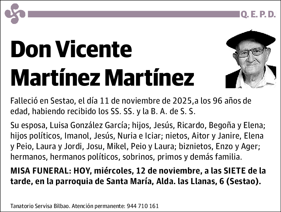 Vicente Martínez Martínez